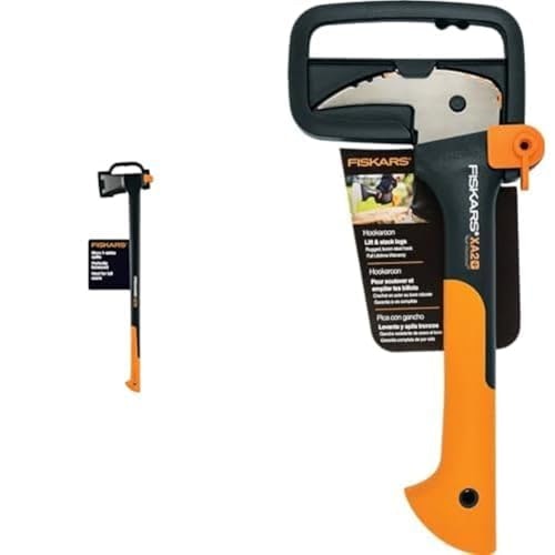 Fiskars Wood Prep Splitting Axe and Hookaroon Set: $108.86 Fiskars Wood Prep Splitting Axe and Hookaroon Set: $108.86