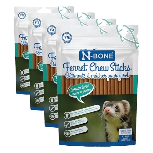N-Bone Salmon Flavor Ferret Chew Sticks 4-Pack: $14.22 N-Bone Salmon Flavor Ferret Chew Sticks 4-Pack: $14.22