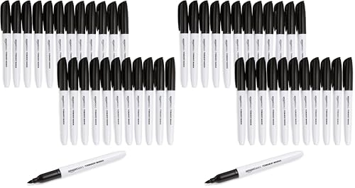 Amazon Basics Fine Tip Permanent Markers 48-Pack: $17.72 Amazon Basics Fine Tip Permanent Markers 48-Pack: $17.72
