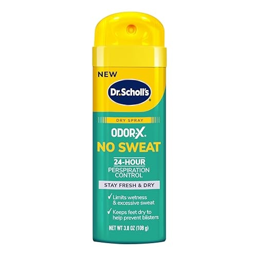 Dr. Scholl's Odor-X No Sweat Dry Foot Spray 3.8-oz.: $5.13 Dr. Scholl's Odor-X No Sweat Dry Foot Spray 3.8-oz.: $5.13