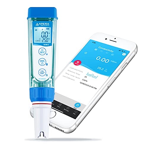 Apera Instruments EC60-Z Smart Bluetooth Conductivity TDS Salinity and Resistivity Tester: $110 Apera Instruments EC60-Z Smart Bluetooth Conductivity TDS Salinity and Resistivity Tester: $110