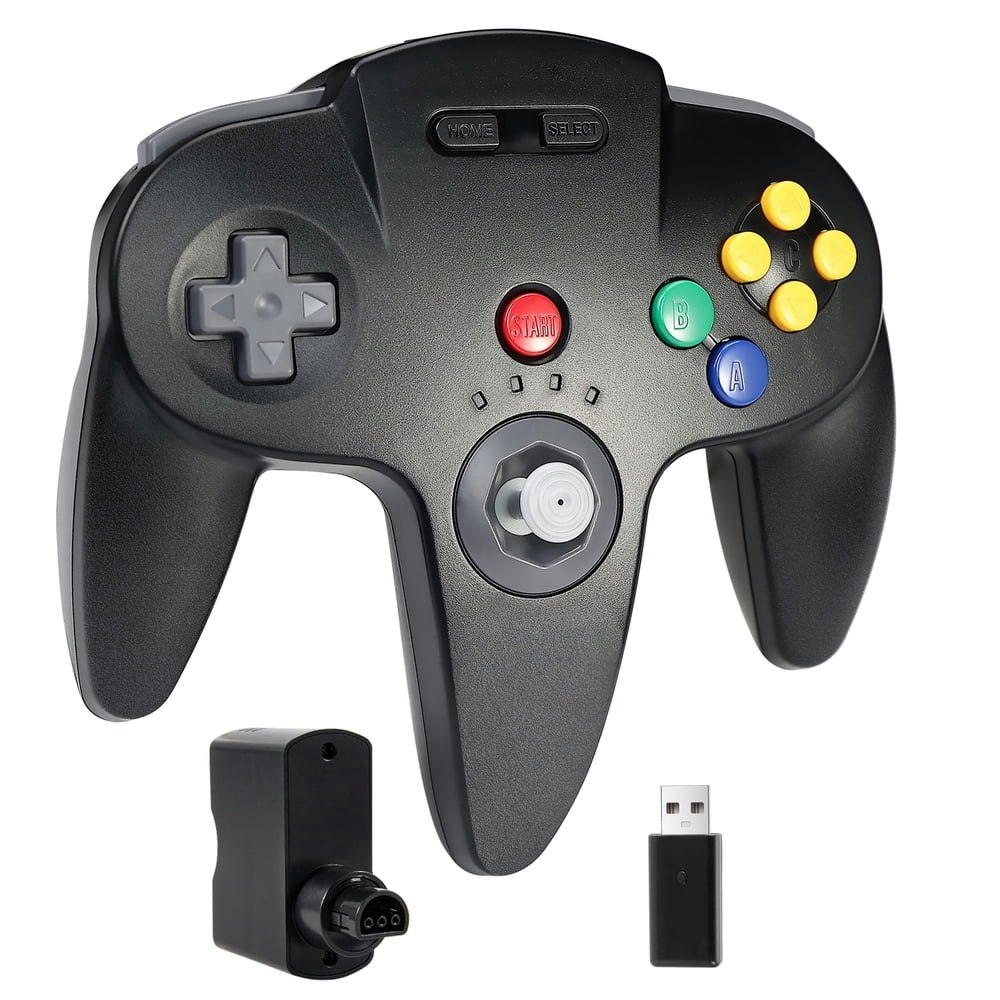 Luxmo 2.4 GHz Wireless Controller for N64 and USB Devices: $28.99 Luxmo 2.4 GHz Wireless Controller for N64 and USB Devices: $28.99