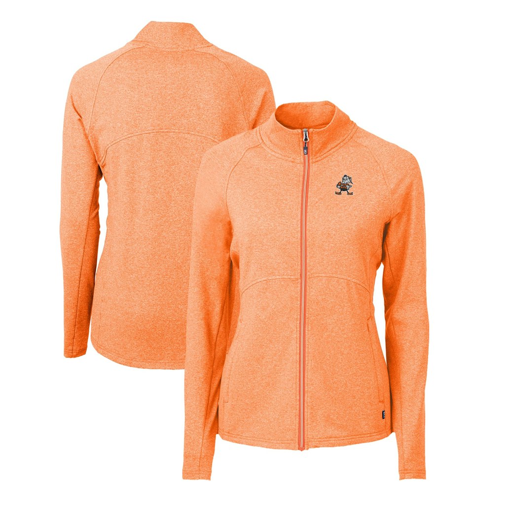 Cutter & Buck Cleveland Browns Women's Adapt Eco Knit Full-Zip Jacket: $69.99 Cutter & Buck Cleveland Browns Women's Adapt Eco Knit Full-Zip Jacket: $69.99