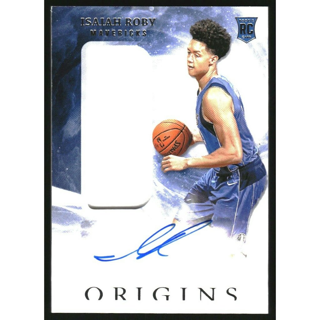 2019-20 Panini Origins Isaiah Roby Jersey Autograph Card: $12 2019-20 Panini Origins Isaiah Roby Jersey Autograph Card: $12