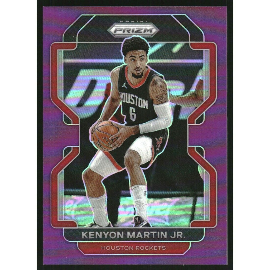 2021-22 Panini Prizm Kenyon Martin Jr. Purple Prizm Card: $10.80 2021-22 Panini Prizm Kenyon Martin Jr. Purple Prizm Card: $10.80