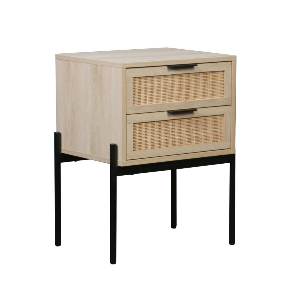 Nathan James Andrew Rattan Nightstand 2-Pack: $259.99 Nathan James Andrew Rattan Nightstand 2-Pack: $259.99
