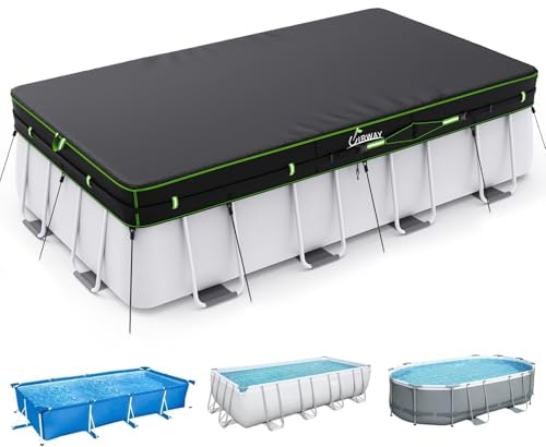 Uirway 9x18-Foot Winter Rectangular Pool Cover: $30.38 Uirway 9x18-Foot Winter Rectangular Pool Cover: $30.38