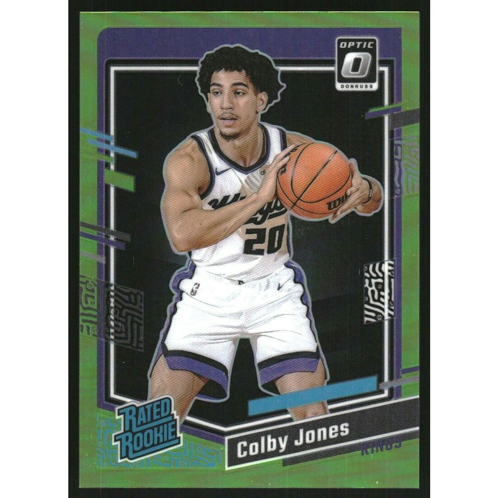 2023-24 Donruss Optic Lime Green Colby Jones Rookie Card: $13.50 2023-24 Donruss Optic Lime Green Colby Jones Rookie Card: $13.50