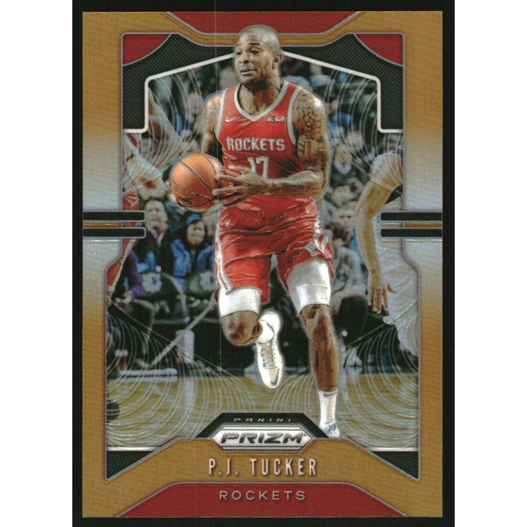2019-20 Panini Prizm P.J. Tucker Orange Prizm Card: $10.80 2019-20 Panini Prizm P.J. Tucker Orange Prizm Card: $10.80