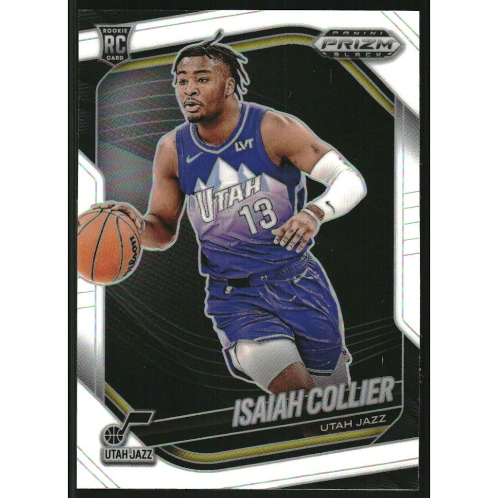 2024-25 Panini Prizm Isaiah Collier White Black Prizm Card: $18 2024-25 Panini Prizm Isaiah Collier White Black Prizm Card: $18