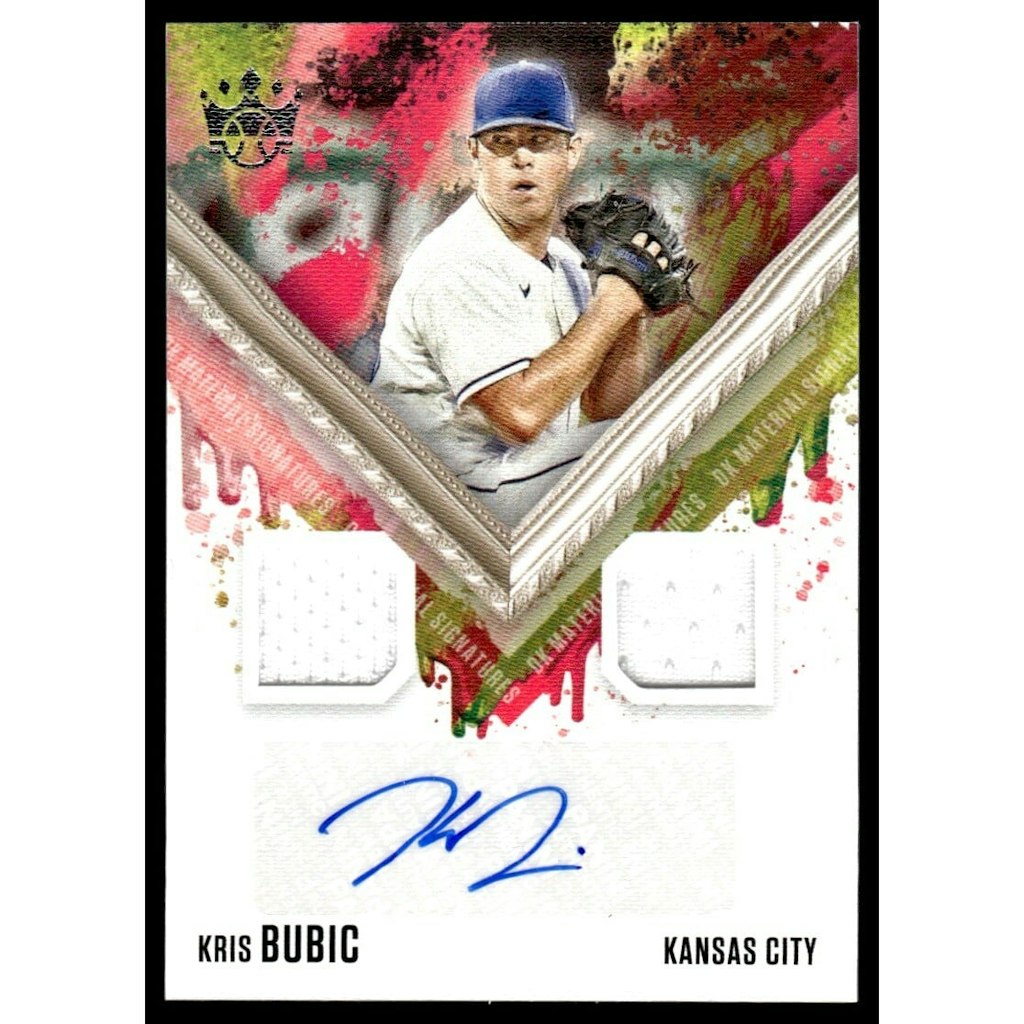 2021 Diamond Kings Kris Bubic Material Signatures Card #48: $13.50 2021 Diamond Kings Kris Bubic Material Signatures Card #48: $13.50