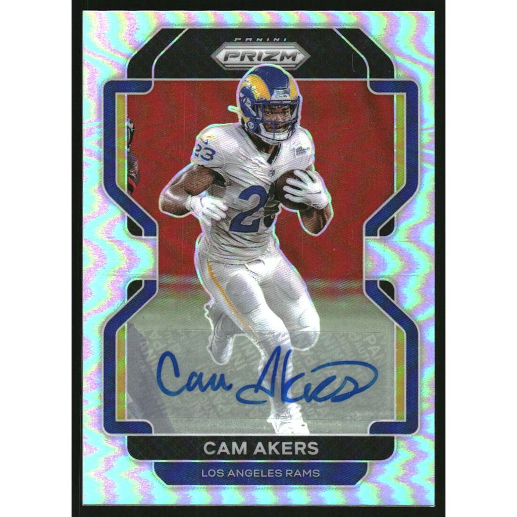 2021 Panini Prizm Cam Akers Autograph Card: $22.50 2021 Panini Prizm Cam Akers Autograph Card: $22.50