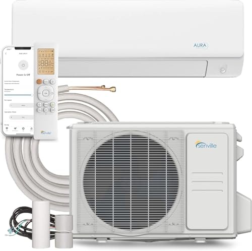 Senville Aura 6,000 BTU Mini Split Air Conditioner and Heat Pump: $934.99 Senville Aura 6,000 BTU Mini Split Air Conditioner and Heat Pump: $934.99