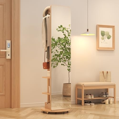 Muwuele 70" x 20" Full Length Mirror Coat Rack: $203.98 Muwuele 70" x 20" Full Length Mirror Coat Rack: $203.98