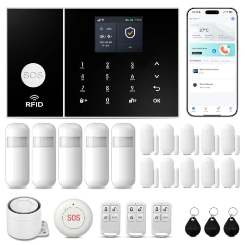 Home Security Alarm System 24-Piece Set: $107.01 Home Security Alarm System 24-Piece Set: $107.01
