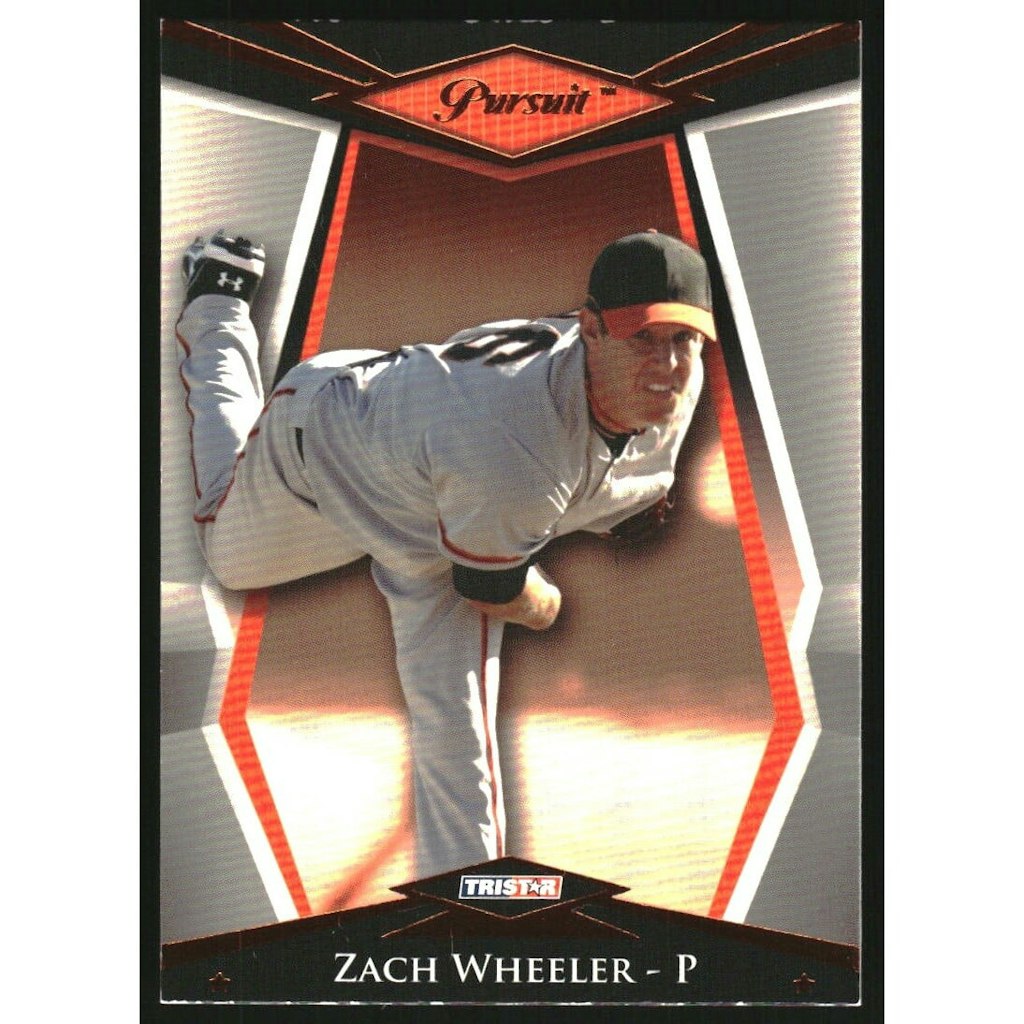2011 Tristar Pursuit Orange Zach Wheeler #16 Card: $13.50 2011 Tristar Pursuit Orange Zach Wheeler #16 Card: $13.50