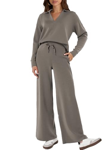 Glamaker Women's 2-Piece Long Sleeve Polo Neck Pants Set: $35.99 Glamaker Women's 2-Piece Long Sleeve Polo Neck Pants Set: $35.99