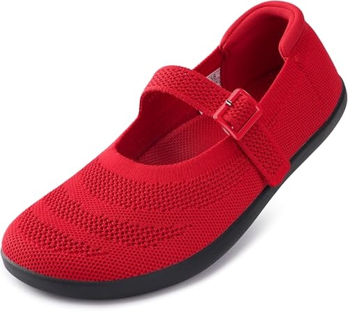 Whitin Women's Wide Toe Box Barefoot Mary Jane Flats: $41.88 Whitin Women's Wide Toe Box Barefoot Mary Jane Flats: $41.88