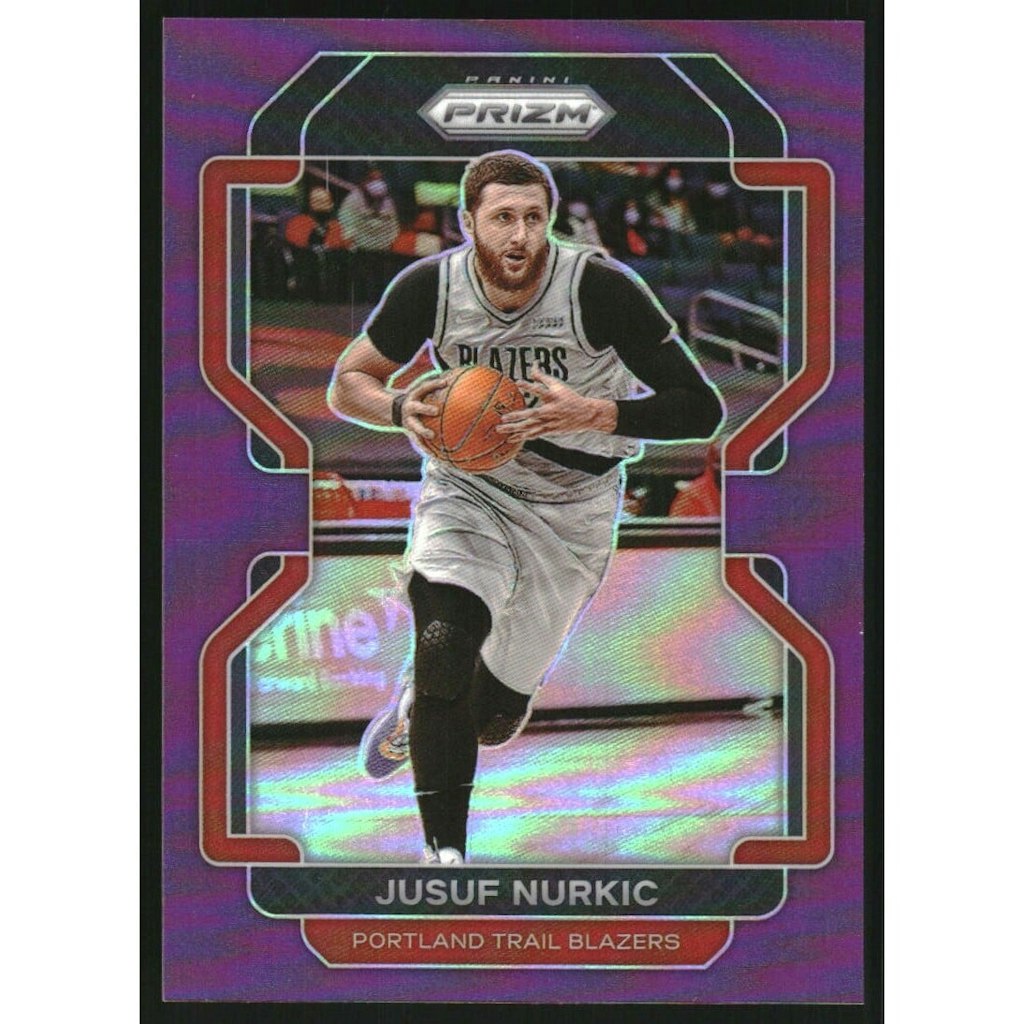 2021-22 Panini Prizm Jusuf Nurkic Purple Prizm Card: $10.80 2021-22 Panini Prizm Jusuf Nurkic Purple Prizm Card: $10.80
