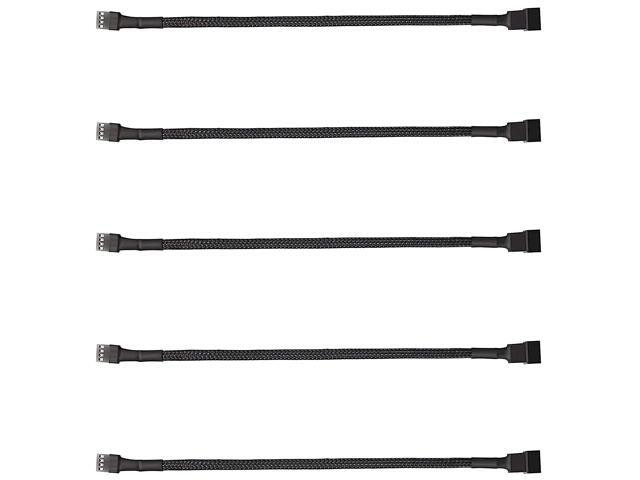 ThreeBulls 4-Pin PWM Fan Splitter Cable 5-Pack: $11.99