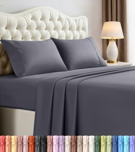Queen 4-Piece Deep Pocket Bed Sheet Set: $13.31 Queen 4-Piece Deep Pocket Bed Sheet Set: $13.31