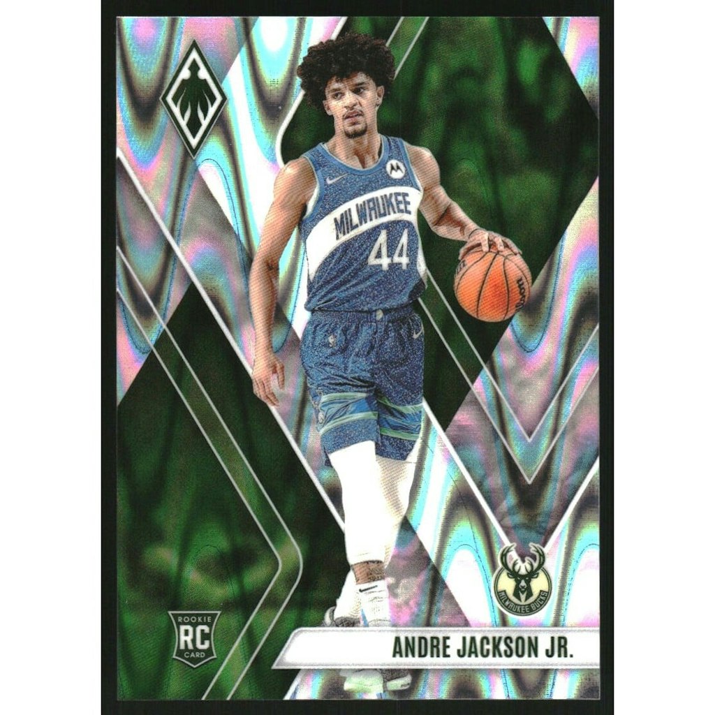 2023-24 Panini Phoenix Seismic Andre Jackson Jr. Card: $10.80 2023-24 Panini Phoenix Seismic Andre Jackson Jr. Card: $10.80