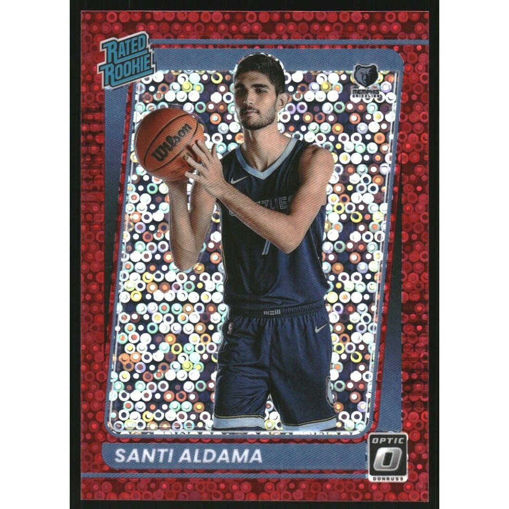 2021-22 Donruss Optic Fast Break Red Santi Aldama #176 Card: $22.50 2021-22 Donruss Optic Fast Break Red Santi Aldama #176 Card: $22.50