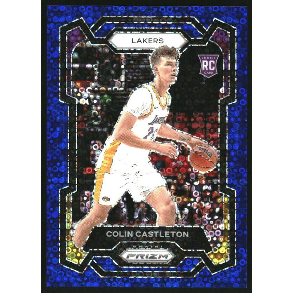 2023-24 Panini Prizm Fast Break Blue Colin Castleton #287 Trading Card: $18 2023-24 Panini Prizm Fast Break Blue Colin Castleton #287 Trading Card: $18