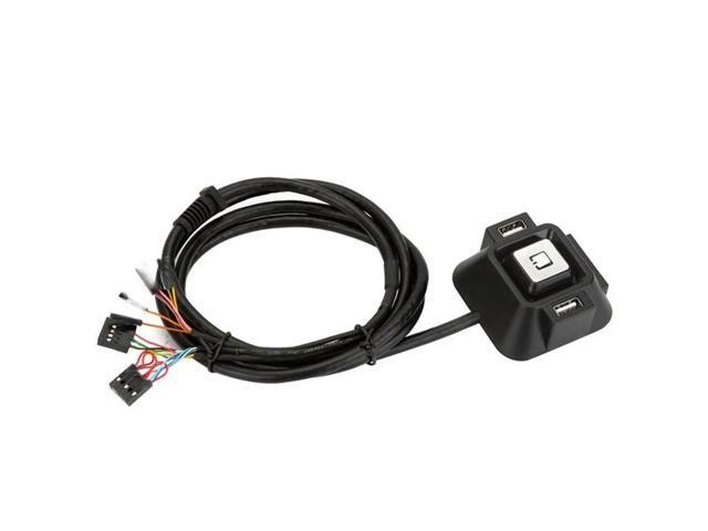 Desktop Computer Power Reset Switch with Dual USB and Audio Ports: $21.98 Desktop Computer Power Reset Switch with Dual USB and Audio Ports: $21.98