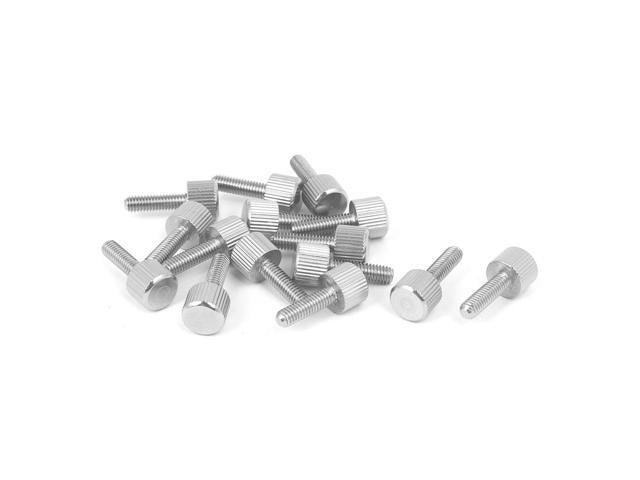 M4 x 14mm Stainless Steel Flat Head Knurled Thumb Screws 15-Pack: $12.49 M4 x 14mm Stainless Steel Flat Head Knurled Thumb Screws 15-Pack: $12.49