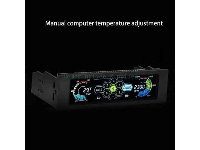 5-Channel Touch Screen Computer Case Fan Speed and Temperature Controller: $62.96 5-Channel Touch Screen Computer Case Fan Speed and Temperature Controller: $62.96