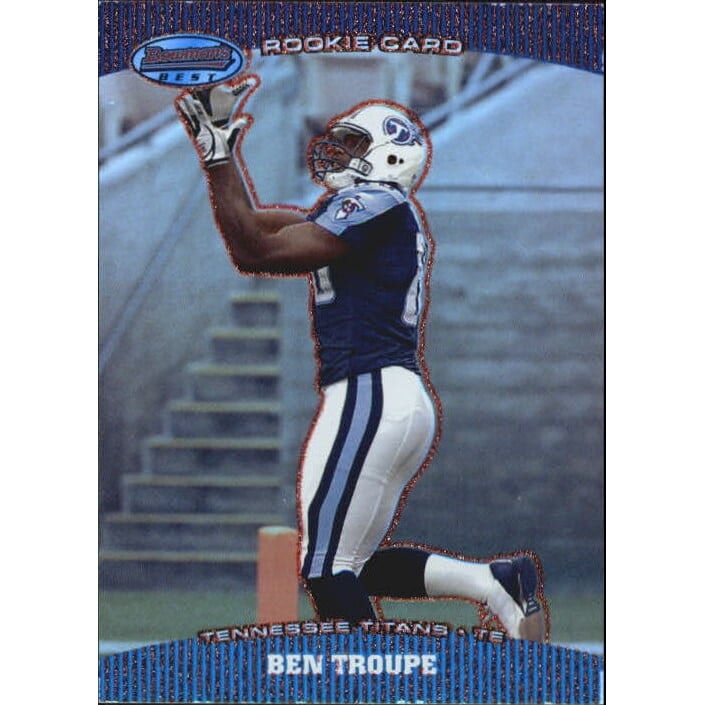 2004 Bowman's Best Ben Troupe #83 Trading Card: $10.80 2004 Bowman's Best Ben Troupe #83 Trading Card: $10.80