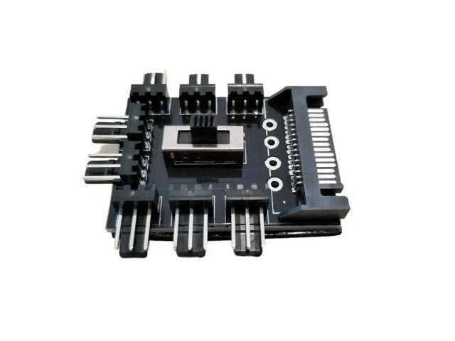 SATA 1-to-8 Cooling Fan Hub 2-Speed Controller: $13.41 SATA 1-to-8 Cooling Fan Hub 2-Speed Controller: $13.41