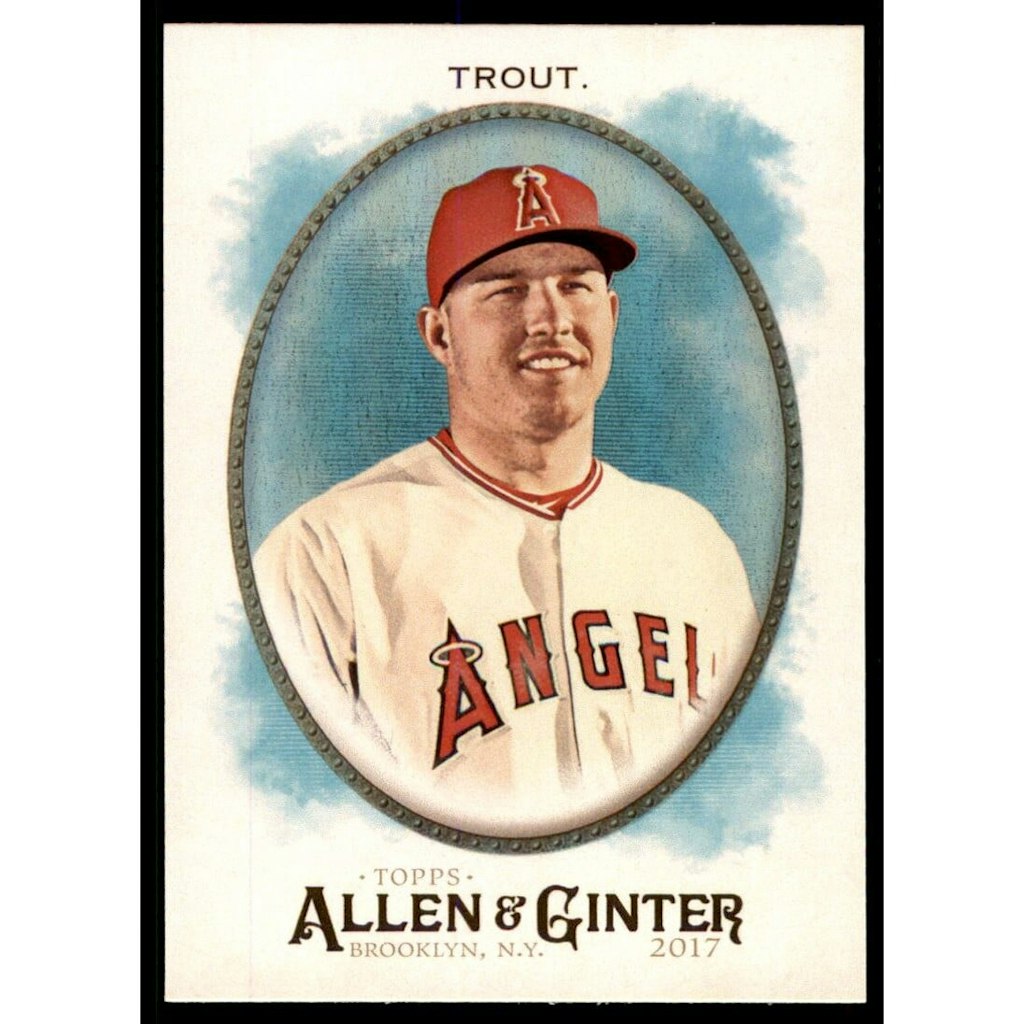 2017 Topps Allen and Ginter Mike Trout Hot Box Foil Card: $10.80 2017 Topps Allen and Ginter Mike Trout Hot Box Foil Card: $10.80