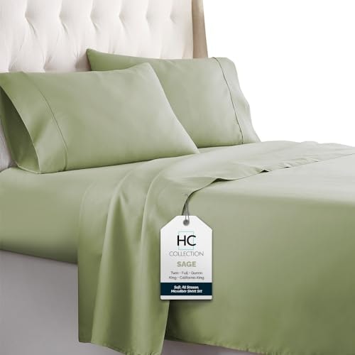 HC Collection Queen Bed Sheet Set: $25.49 HC Collection Queen Bed Sheet Set: $25.49