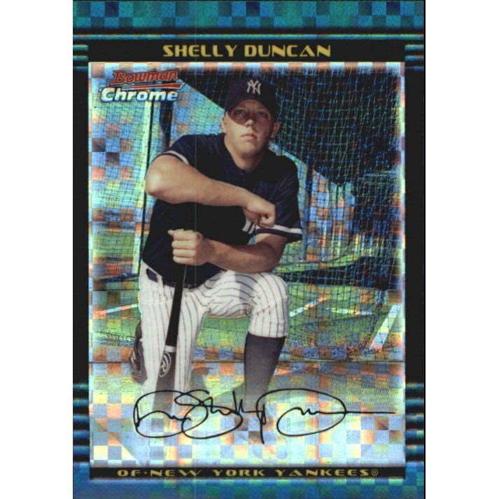 2002 Bowman Chrome Draft X-Fractors #119 Shelley Duncan Baseball Card: $10.50 2002 Bowman Chrome Draft X-Fractors #119 Shelley Duncan Baseball Card: $10.50