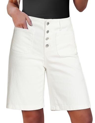 Luvamia High Waisted Bermuda Denim Shorts: $19.99 Luvamia High Waisted Bermuda Denim Shorts: $19.99