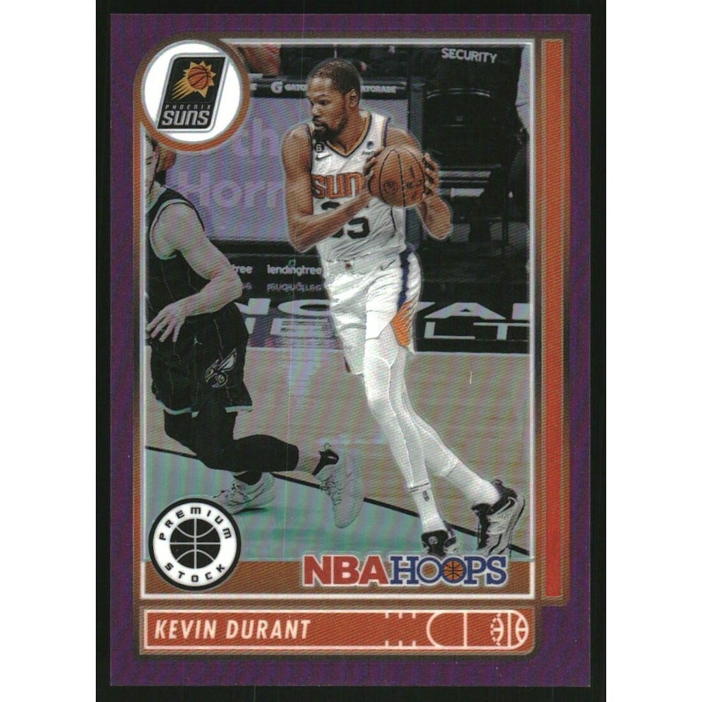 2022-23 Panini Chronicles Purple #594 Kevin Durant Hoops Premium Stock: $18 2022-23 Panini Chronicles Purple #594 Kevin Durant Hoops Premium Stock: $18