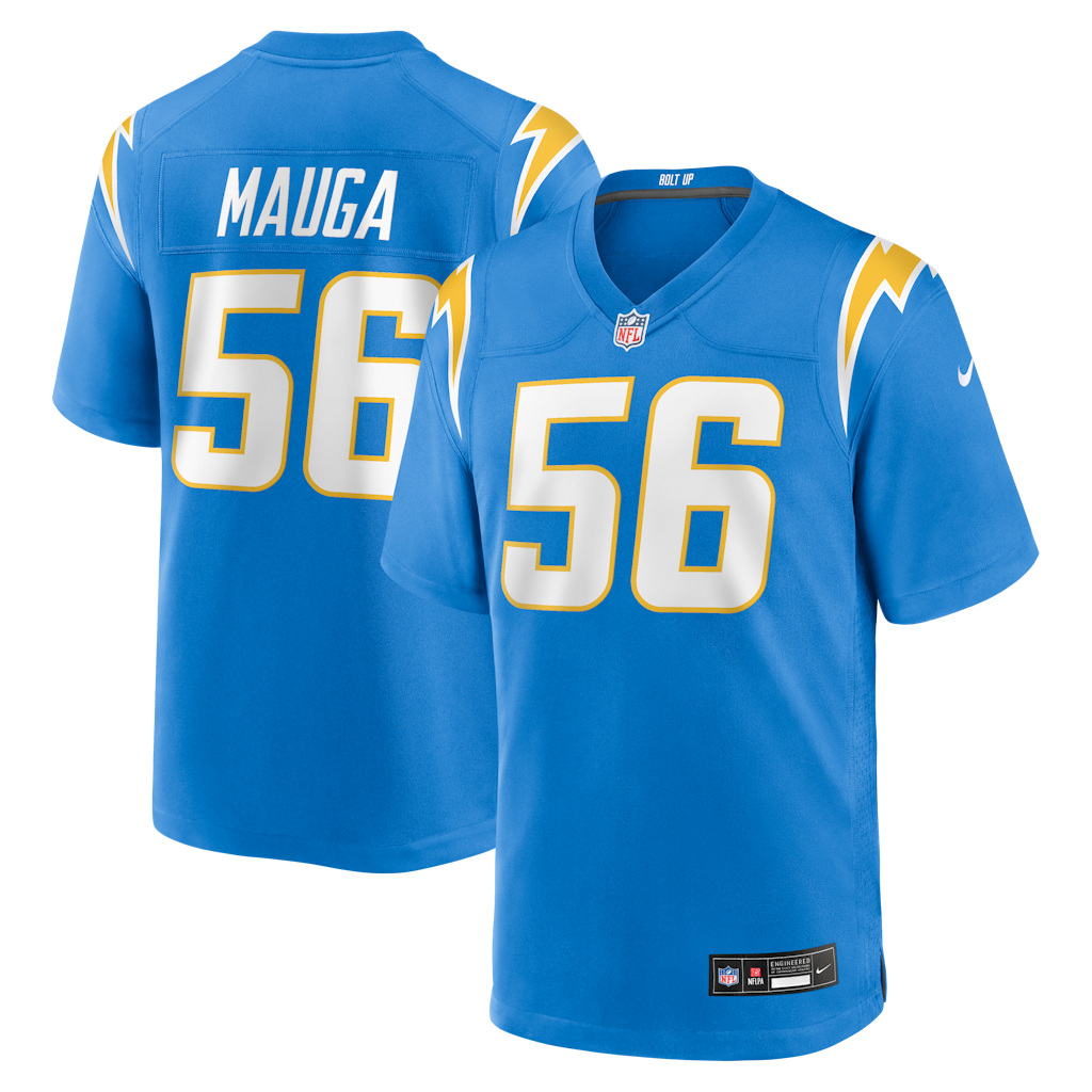 Nike Men's Kanai Mauga Los Angeles Chargers Game Jersey: $129.99 Nike Men's Kanai Mauga Los Angeles Chargers Game Jersey: $129.99