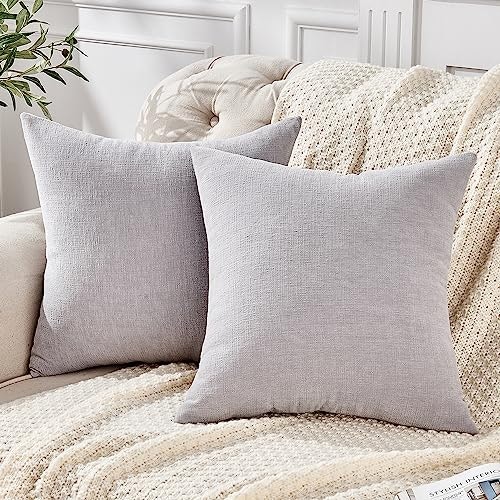 Gawamay 16" x 16" Chenille Throw Pillow Covers 2-Pack: $13.59