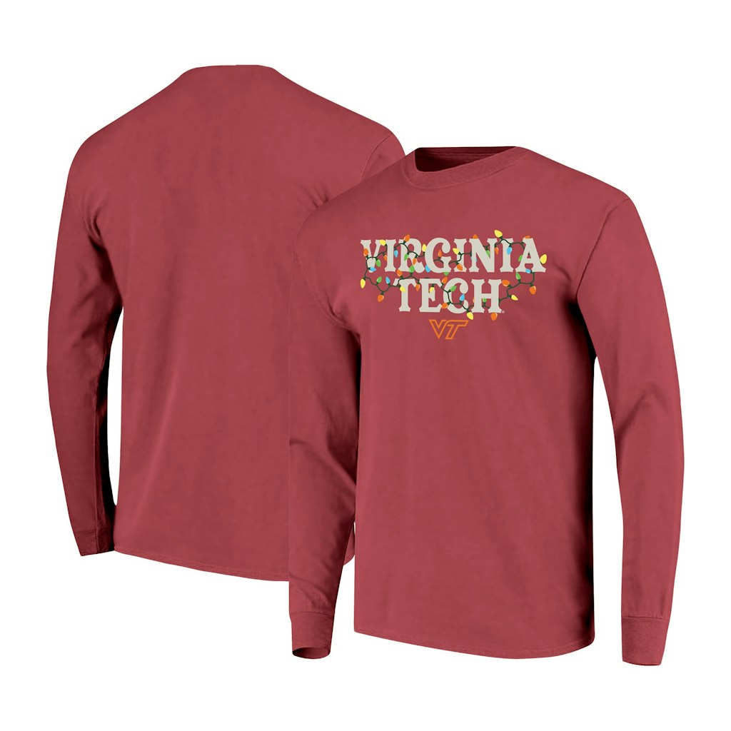 Image One Virginia Tech Hokies Comfort Color Long Sleeve T-Shirt: $34.99 Image One Virginia Tech Hokies Comfort Color Long Sleeve T-Shirt: $34.99
