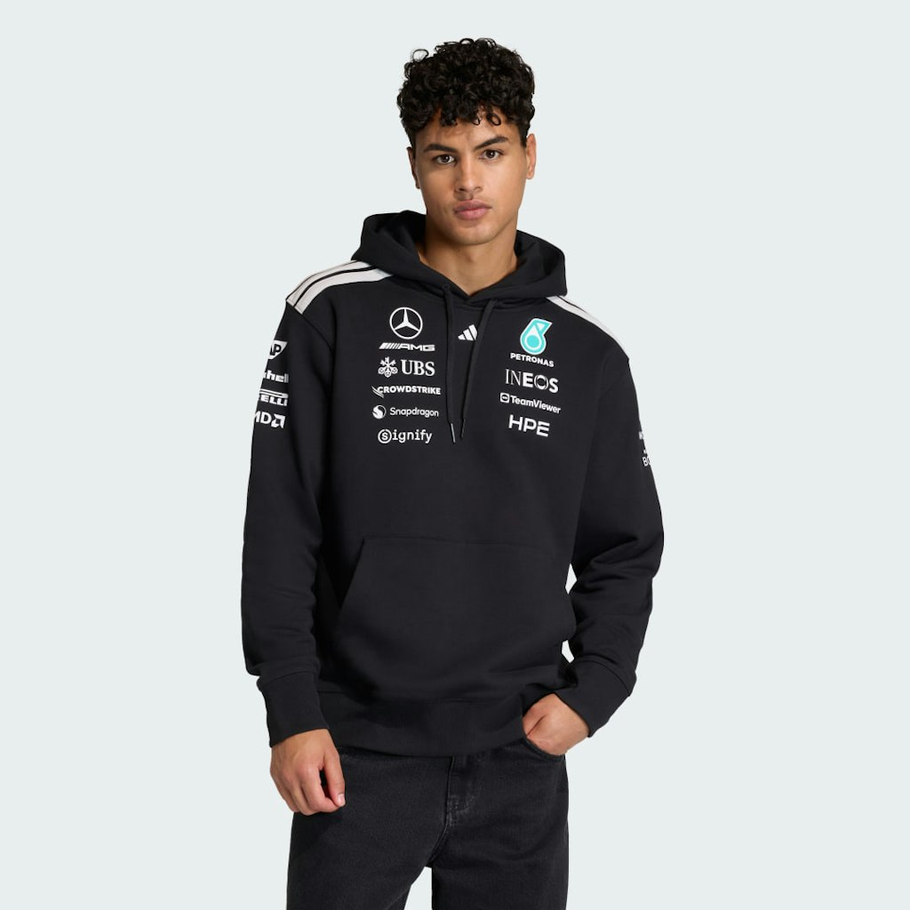 Mercedes AMG Petronas Formula 1 Team Driver Hoodie: $130 Mercedes AMG Petronas Formula 1 Team Driver Hoodie: $130