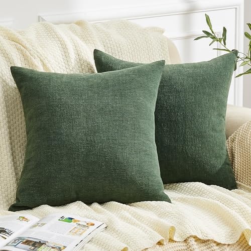 Gawamay 22"x22" Square Chenille Throw Pillow Covers 2-Pack: $15.63 Gawamay 22"x22" Square Chenille Throw Pillow Covers 2-Pack: $15.63
