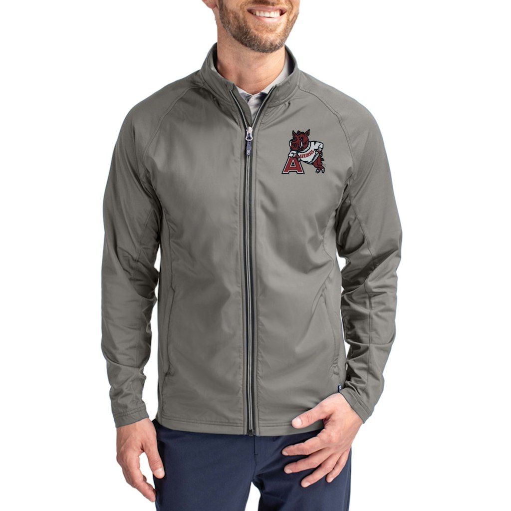 Cutter & Buck Arkansas Razorbacks Adapt Eco Hybrid Full-Zip Jacket: $119.99 Cutter & Buck Arkansas Razorbacks Adapt Eco Hybrid Full-Zip Jacket: $119.99