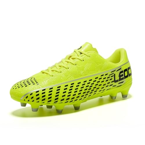 Leoci Men's and Women's Firm Ground Soccer Cleats: $25.49 Leoci Men's and Women's Firm Ground Soccer Cleats: $25.49