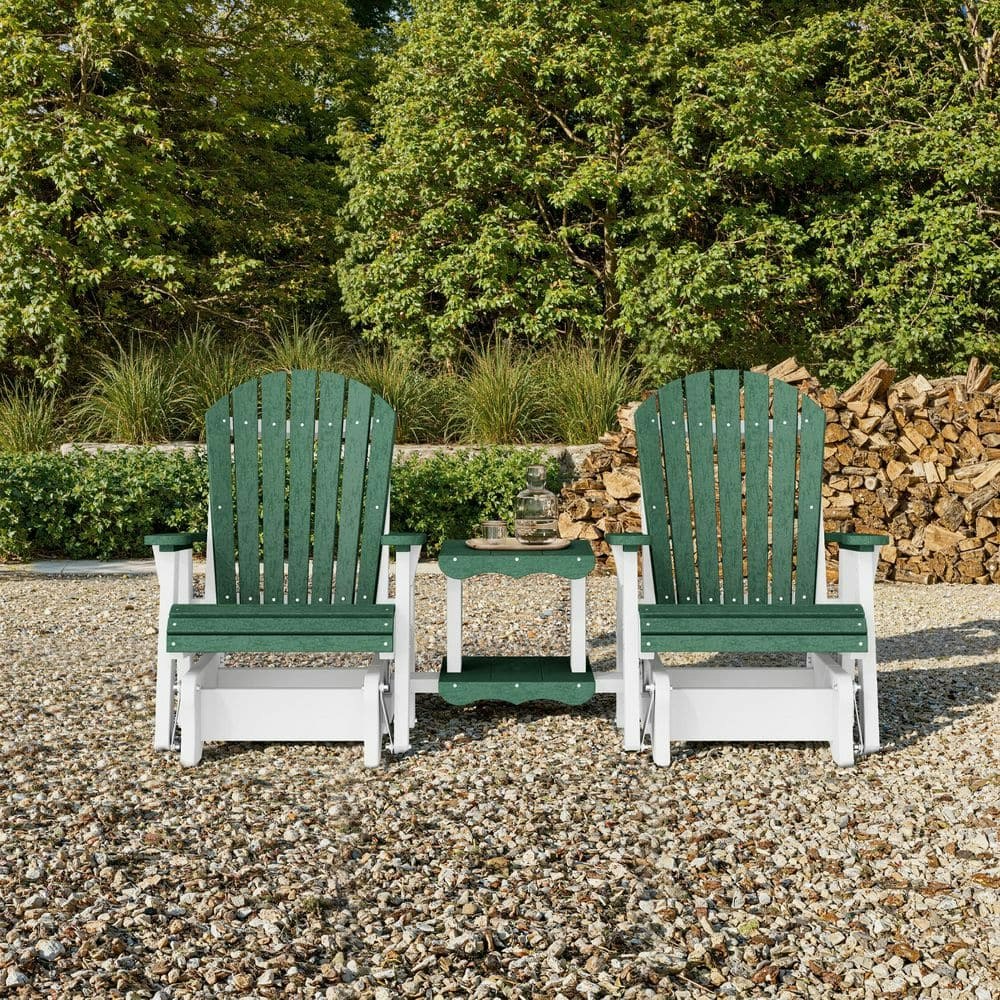 Heritage 2-Person HDPE Plastic Outdoor Glider: $1,629 Heritage 2-Person HDPE Plastic Outdoor Glider: $1,629