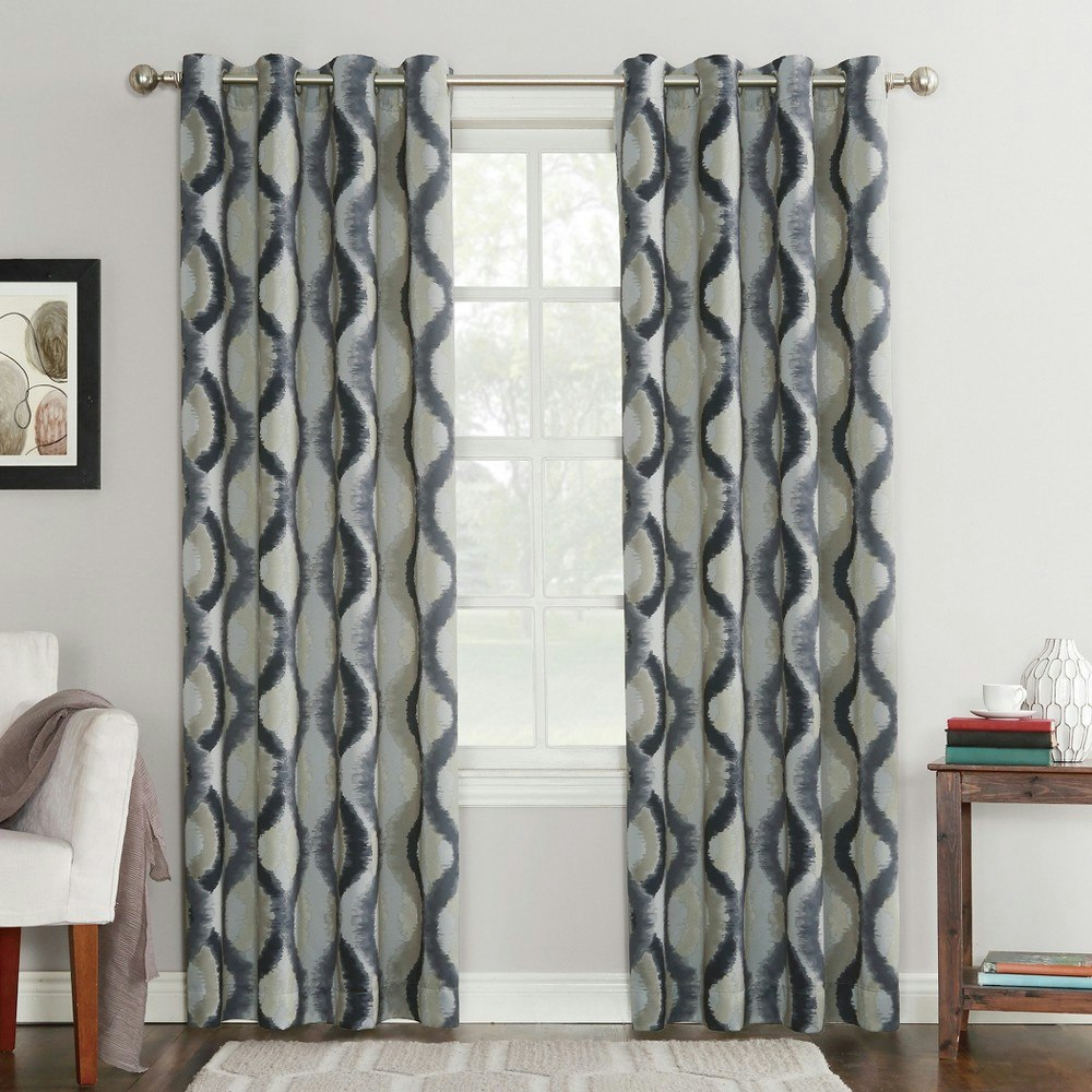 Sun Zero 54"x84" Henniker Room Darkening Curtain Panel: $16.39