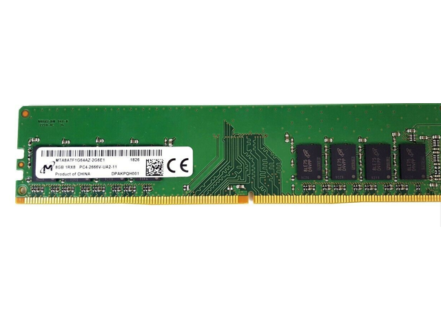 Micron 8GB DDR4 2666MHz Desktop Memory: $58.69 Micron 8GB DDR4 2666MHz Desktop Memory: $58.69