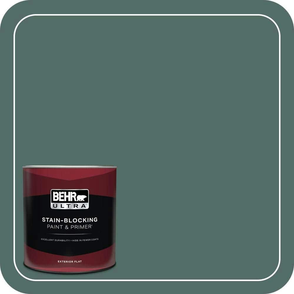 Chelsea Garden Flat Exterior Paint and Primer 1-Quart: $28.98
