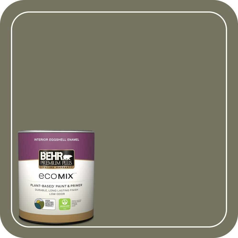 Amazon River Eggshell Plant-Based Interior Paint & Primer 1-Quart: $20.48